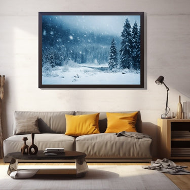 Tableau Tempête De Neige